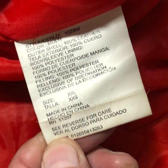 Vintage Chevrolet Racing Bomber Jacket Size XXL Black Full Zip Quilted Retro Y2K - Picture 4 of 16